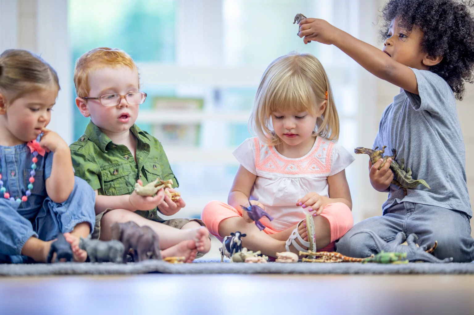 Children playing together